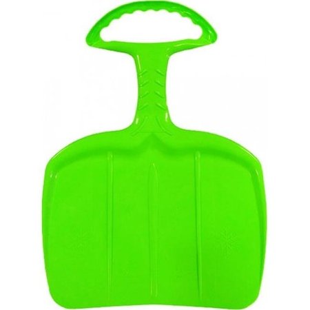 BELLI Belli BE02254 Green Shovel Snow Sled with Handle for Adults - 0.8 x 19.1 x 25.8 in. BE02254